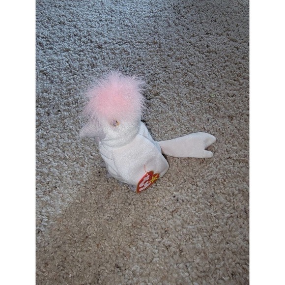 TY Beanie Baby ~ KUKU Cockatoo Bird #4192 1997 New with TAG Retired - Picture 1 of 6